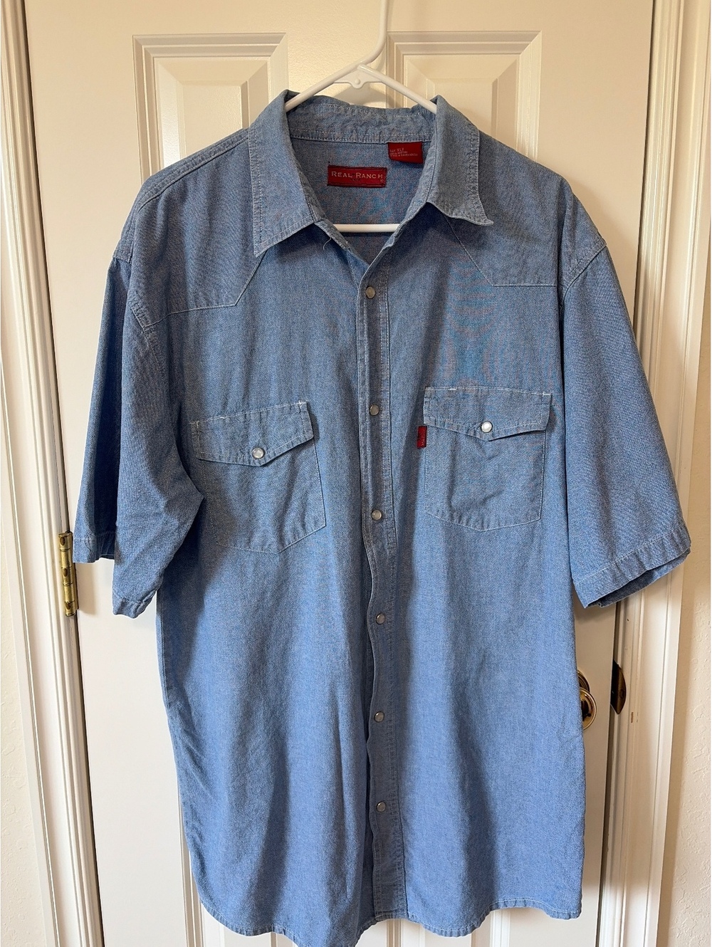 Real Ranch Denim Work Shirt Men’s XLT